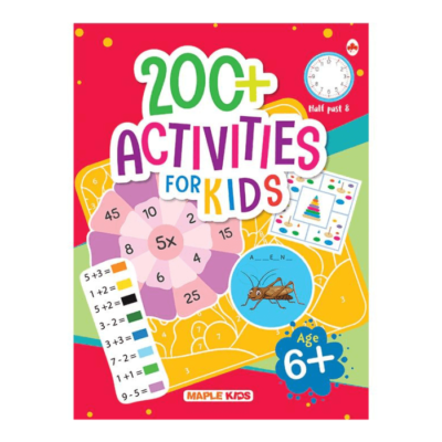 Brain Activity Book for Kids – 200+ Activities for Age 6+