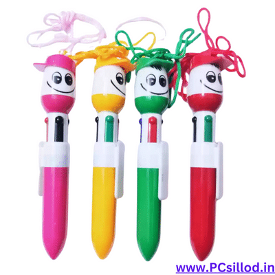 Ballpoint Pen-Special Pen with Four Refiles with Hanging Dori